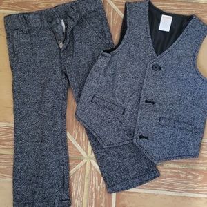 Toddler vest & slacks Sz. 2T/3T